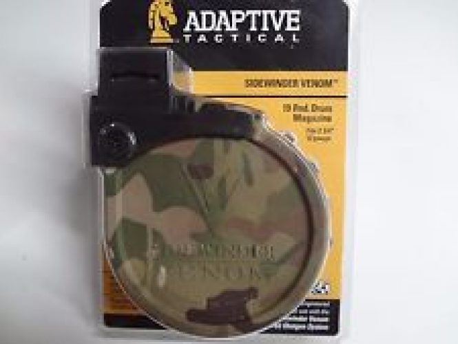 Adaptive Tactical Sidewinder Venom 10 Rnd. Drum Magazine