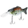 Rose Kuli Multi Jointed Life-like Swimbait Hard Fishing Lure Bass Bait