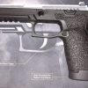 Sig P320 Full Size Large Grip Module w/custom stipple work.