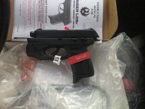 Ruger LC9s With laser and light