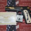 SPRINGFIELD ARMORY 1911-A1 BATTLEFIELD CROSS LIMITED EDITION 1 OF 500 ENGRAVED IN 24KT GOLD - Image 2
