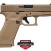 New Glock 19x FDE with lifetime replacement warranty