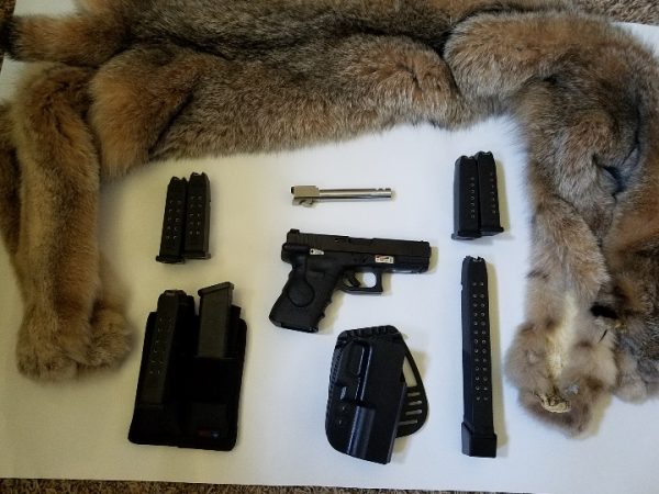 Glock 23 with CTC Red Laser / With Extra 357 Sig Barrel