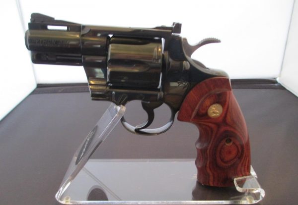 COLT 2 1/2" ROYAL BLUE PYTHON SNAKE GUN IN 357 MAG