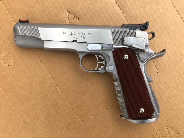 Accessorized 1911, 45 ACP, Springfield Armory, Stainless Steel - Target Model. - Image 3