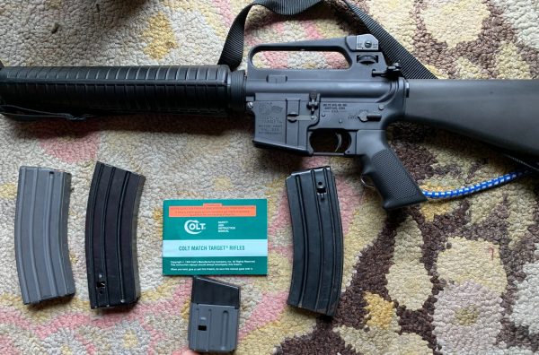 Colt Target Match AR 15 hbar. 1/7.