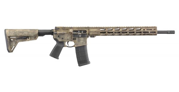 [Rifle] Ruger AR-556 MPR 5.56mm Semi-Auto Rifle with Frazzled Brown Cerakote Finish $599.99