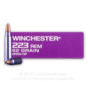 [Ammo] PURPLE PARALYZER .223 - 62 Grain Open Tip - Winchester DHS Purple Casing - $10/20rds (50cpr) + shipping