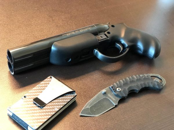 [Handgun] Diablo Break Open, Blued Finish, 12 Gauge Pistol, Rosewood Grip. $479.00, shipped directly to your house, no license or FFL required.