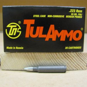 [Ammo] 1000 Round Case - 223 Rem 55 Grain FMJ Steel Case Tula Ammo $163.80 + $16.00 shipping + state tax