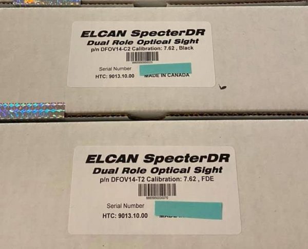 [optics] Elcan SpectreDR 1-4x brand new with ARD killflash and flip caps - $1591 shipped with 5% off code “piney5”