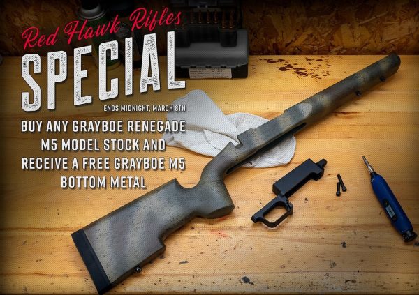 [Parts] FREE Grayboe M5 DBM with Purchase of Grayboe Renegade M5 Stock $359-$384 + Shipping ($159 savings) - Price Adjusted at Checkout - Call to Backorder OOS Items.