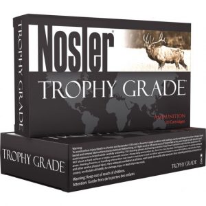 Nosler Trophy Grade 300 SAUM 180 grain Partition Rifle Ammo, 20/Box - 60062