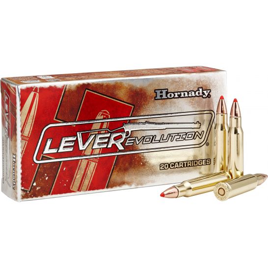 Hornady LEVERevolution 160 gr Flex Tip Expanding .307 Win Ammo, 20/box - 8273