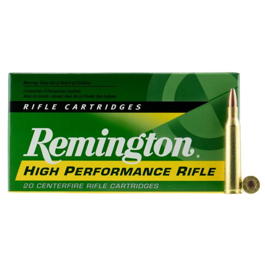 Remington High Performance 50 gr Pointed Soft Point .220 Swift Ammo, 20/box - R220S1