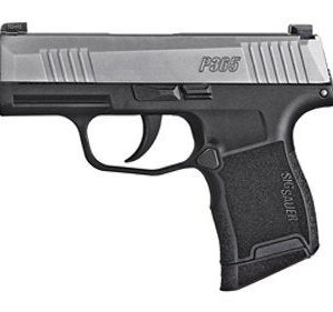 [Handgun] SIG P365 9MM 3.1" 10RD BLK/STS NIGHT SIGHTS $499.99