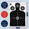 Dynamic Shooters – 50 Pack 17X25-inch Made in USA Large Paper Silhouette Range Shooting Targets - Firearm, Rifle, Gun, Pistol, BB Guns, Airsoft, Pellet Gun, Air Rifle - Image 2