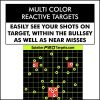 50 Pak - 12x18 Splatter Targets. Shots Burst with Bright Halo Upon Impact. Instantly See Your Shots. - Image 4