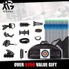 XGeek Compound Bow and Arrow kit, Hunting & Target Bow, with All Accessories, USA-Made Limbs, Draw Weight Adjustable 20-70 Lbs, Draw Length 17-29", 320 Fps Speed,for Hunter and Archery Enthusiast - Image 5