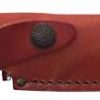 CASE XX WR Pocket Knife Fixed Blade Polished Leather Item #386 - (381 6 SS) - Length Closed: 10 3/4 Overall Inches - Image 2