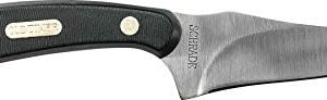 Old Timer 152OT Sharpfinger 7.1in S.S. Full Tang Fixed Blade Knife with 3.3in Clip Point Skinner Blade and Sawcut Handle for Outdoor, Hunting and Camping