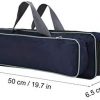 Fishing Rod Case, Outdoor Fishing Pole Bag Case Reel Lures Box Tackle Fishing Tackle Storage Bag Handbag Adjustable Strap, 19.7 x 2.6 x 5.9in - Image 5