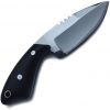 GCS Handmade D2 Tool Steel Custom Survival Tactical Hunting Skinning Camping Knife Natural Bone Handle with Brown Leather Right or Left Hand Horizontal Fixed Blade Knife Sheath GCS283 - Image 2