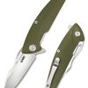 Kubey Locusts KU221 Folding Pocket Knife, Outdoor Survival Hunting Knife 3.43" D2 Dependable Knife Blade and Grippy G-10 Handles with Deep Carry Pocket Clip for Men and Women