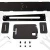 HIRAM Resetting Target Stand with 8 Spinning Targets for Close Distance Airsoft Shooting Rated for .177 & .22 Caliber Pellet Pistol Airsoft BB Guns, Polish Plate Rack Target for Indoors & Outdoors - Image 6