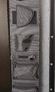 Moutec Gun Safe Organizer for Moutec QHXP-029C, Rifle Safe Door Panel Organizer for Holding Pistols and Documents -Black