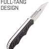 SOG Small Fixed Blade Knife - Instinct Boot Knife, EDC Knife, Neck Knife, 2.3 Inch Full Tang Blade w/ Knife Sheath and Clip, 4in. x 1in. x 8.5in. (NB1012-CP) - Image 4