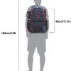 Sougayilang Fishing Tackle Backpack Waterproof Tackle Bag Storage with 4 Trays Tackle Box and Protective Rain Cover for Camping Hiking - Image 6