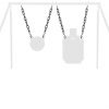 Highwild Target Mounting Kit AR500 Targets Hanging Chain with S-Hook - 2 Pack
