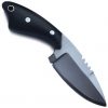 GCS Handmade D2 Tool Steel Custom Survival Tactical Hunting Skinning Camping Knife Natural Bone Handle with Brown Leather Right or Left Hand Horizontal Fixed Blade Knife Sheath GCS283 - Image 4