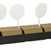 Atflbox Resetting Metal Shooting Target Stand with 6 Steel Plates for .177 & Pellet Pistol Airsoft BB Guns for Outdoor and Indoor(Rectangle) - Image 2