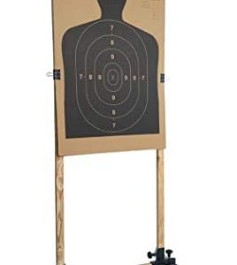 Highwild Adjustable Target Stand Base for Paper Shooting Targets Cardboard Silhouette - USPSA/IPSC - IDPA Practice
