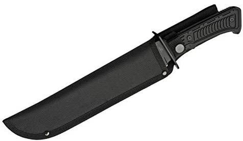 SZCO Supplies 15"" Outdoor Survival Black Tech Bowie Blade Knife (211515-BK) - Image 6