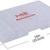 Bassdash Fishing Tackle Box Lure Tray Plastic Utility Storage 3600 3700 Boxes with Adjustable Dividers - Image 2