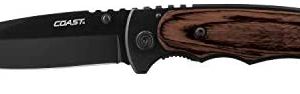Coast FX411 Frame Lock Folding Knife 4-Inch Blade