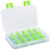 Lure Lock, Tackle Box Tray, Large with One Compartments and Proprietary Gel Technology to Keep Lures in Place
