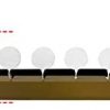 Atflbox Resetting Metal Shooting Target Stand with 6 Steel Plates for .177 & Pellet Pistol Airsoft BB Guns for Outdoor and Indoor(Rectangle) - Image 4