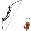 SinoArt Lion 62" Takedown Hunting Recurve Bow Metal Riser 30 35 40 45 50 55 60 65 70 Lbs Right Handed