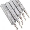 Amarine Made 28pcs Pencil Fishing Weights Sinkers Drop Shot Weights Fishing Drop Shot Weights Rig Kit Slender Shape Weights for Bass Fshing with Tackle Box 1/2 oz 1/8oz 1/5oz 1/4oz 3/8oz - Image 7