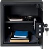 Amazon Basics Home Keypad Safe - 1.2 Cubic Feet, 13 x 13 x 14.2 Inches, Black - 36SAM - Image 6