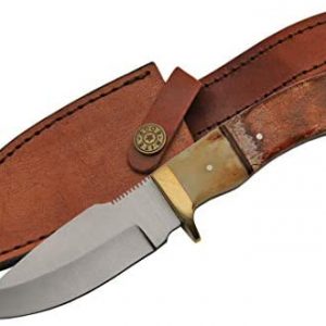 SZCO Supplies Burned Bone Hunting Knife