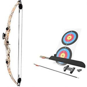 SA Sports Elk Youth Compound Bow Set 564. Right Handed, Camo