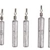 Amarine Made 28pcs Pencil Fishing Weights Sinkers Drop Shot Weights Fishing Drop Shot Weights Rig Kit Slender Shape Weights for Bass Fshing with Tackle Box 1/2 oz 1/8oz 1/5oz 1/4oz 3/8oz - Image 3