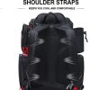 Sougayilang Fishing Tackle Backpack Waterproof Tackle Bag Storage with 4 Trays Tackle Box and Protective Rain Cover for Camping Hiking - Image 4