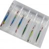 12/16 Compartments Double Sided Fishing Tackle Box Visible Hard Plastic Clear Fishing Lure Bait Squid Jig Minnows Hooks Accessory Storage Case Container (16-Compartment Double-sided) - Image 3