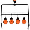 W WIREGEAR BB Gun Target Pellet Gun Targets Resetting Target Compact Package Heavy Metal Steel Auto Reset for .177 to .20 Caliber Shooting Outdoors